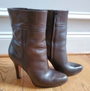 Cole Haan Womens Ankle Boots Chocolate Brown